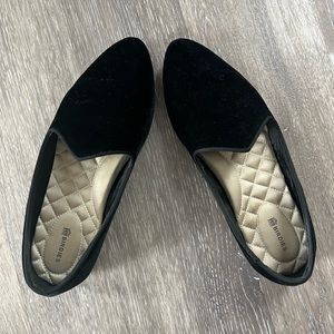 Birdies black velvet shoes 8.5